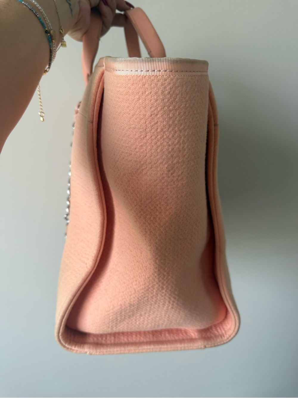 Canvas Deauville Tote Bag - Picture 7 of 8
